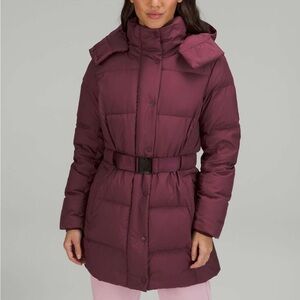 NWOT Lululemon Wunder Puff Belted Waist Jacket 8!